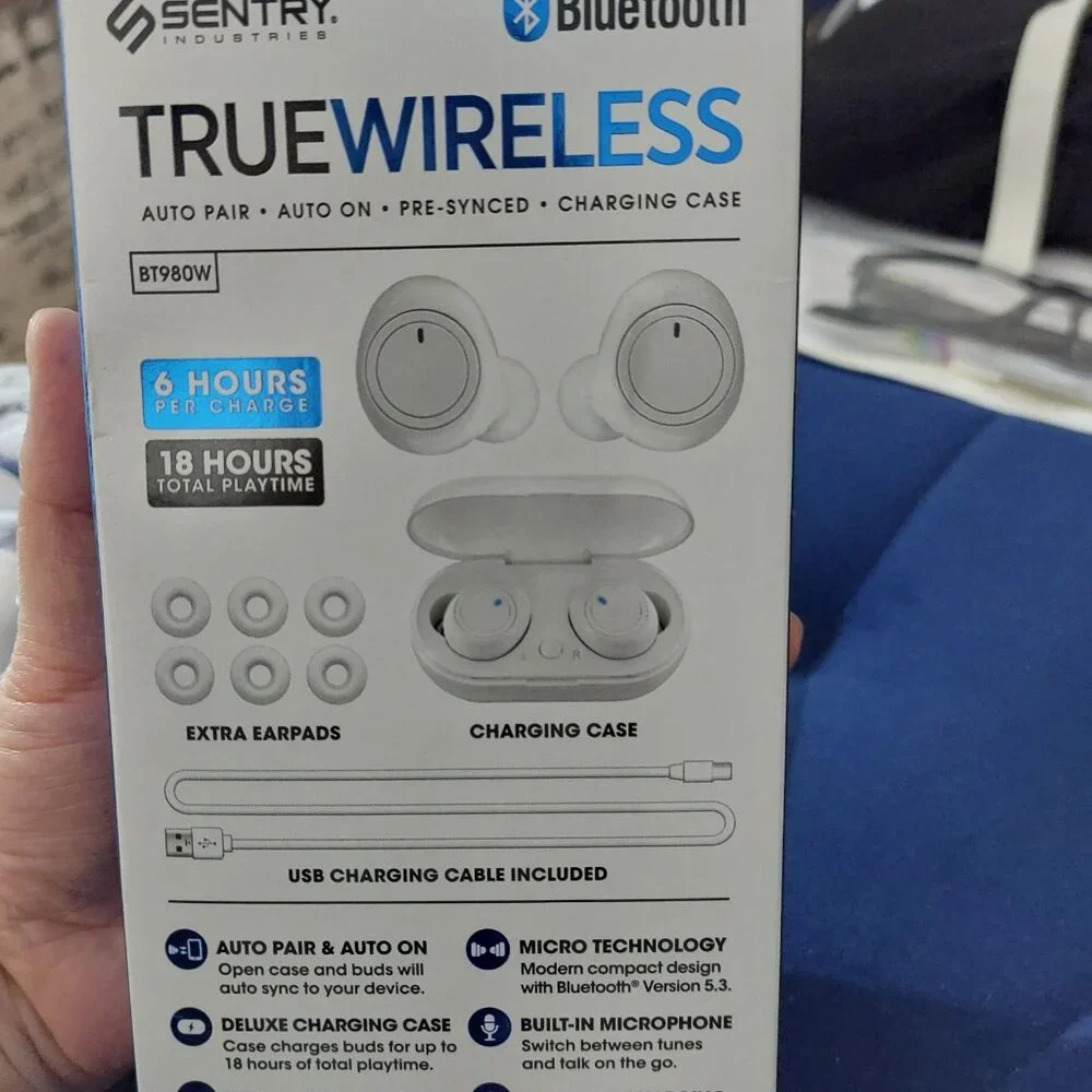 SENTRY Bluetooth TrueWireless Earbuds Earphones